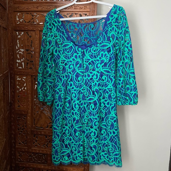 Lilly Pulitzer About Face Lace Dress - Picture 3 of 7